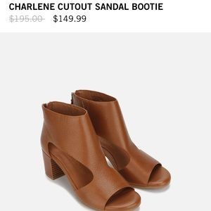 EUC Gentle Souls• CHARLENE CUTOUT SANDAL BOOTIE